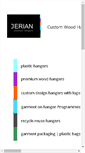 Mobile Screenshot of jerianhangers.com